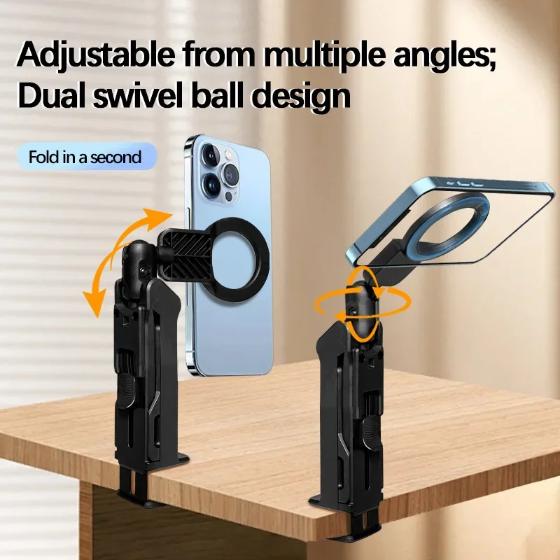 

Магнитная дорожная подставка для самолета Magsafe, складная настольная вращающаяся многофункциональная подставка для телефона для женщин и мужчин для IPhone и Android