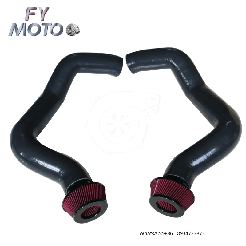 INTAKE COLD AIR INDUCTION black hose kit for BMW M5 F90 M8 18-22