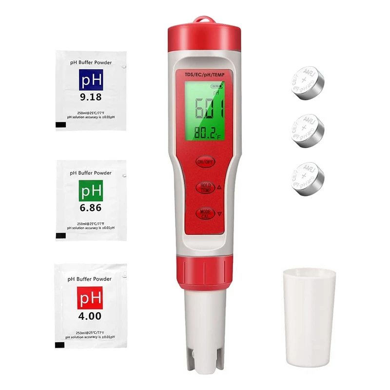 AA46 Ph Meter, 4-In…