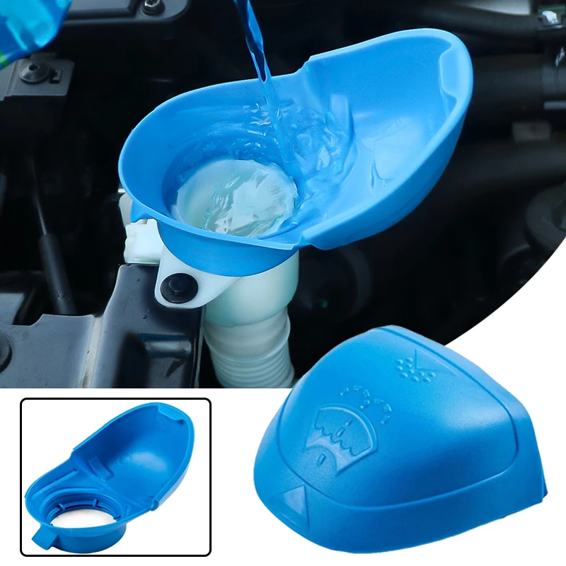 Car Wiper Fluid Tank Covers Windshield Wiper Washer Fluid Reservoir Tank Lid Cover Pot For Audi Volkswagen Skoda Auto Parts