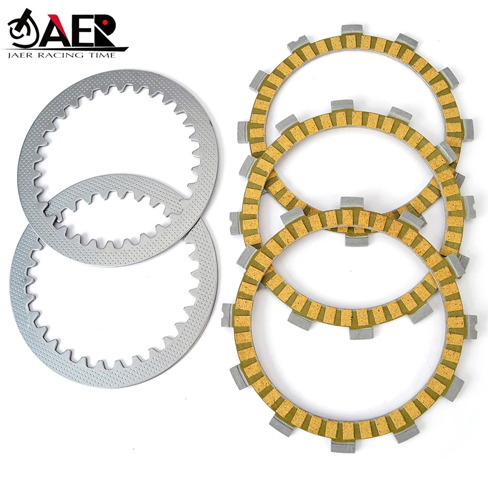 Clutch Friction Disc Plate Kit for Suzuki PV50 RMX50 RM50 C/N/T/X/Z ZR50 SKE/SKH ZR50S TS50X SMX50 ZR50 KEN/KEX/SLKX/SKX TV50