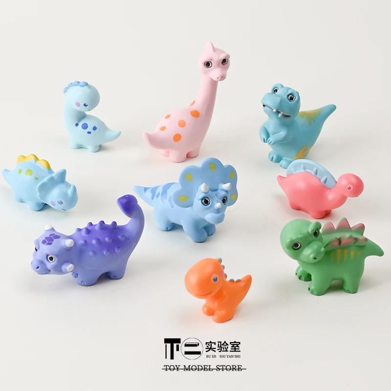 Modelli creativi di mini dinosauri con cartone animato Appello - Micro - Accessori paesaggistici e giocattoli preferiti per bambini