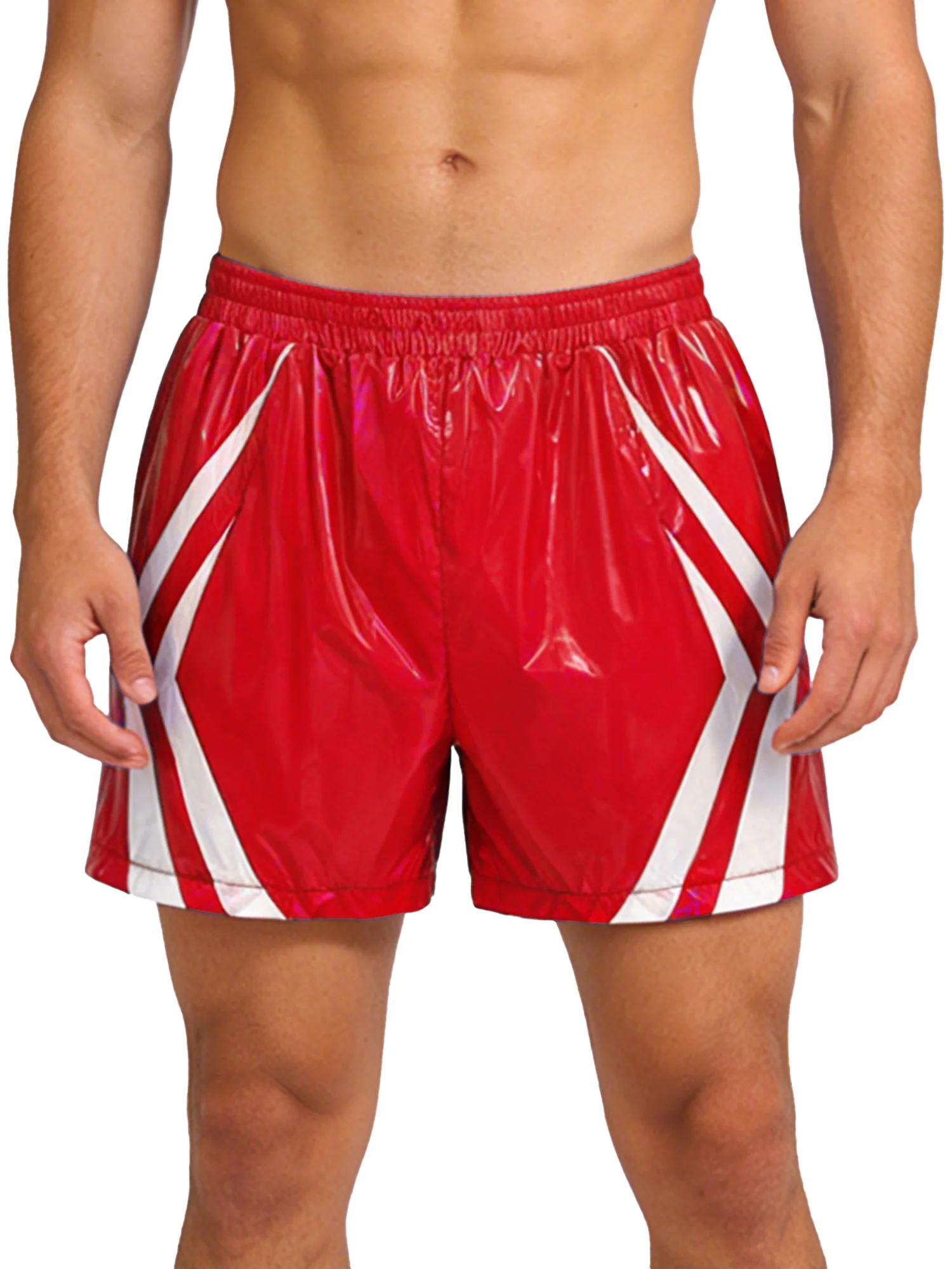 AliExpress Yeahdor Men Swimsuit Stripes Seam Swim Shorts Waterpoof Swimming Trunks Shorts Quick-dry Sports Cycling Short Beach Swimming Bathingsuit