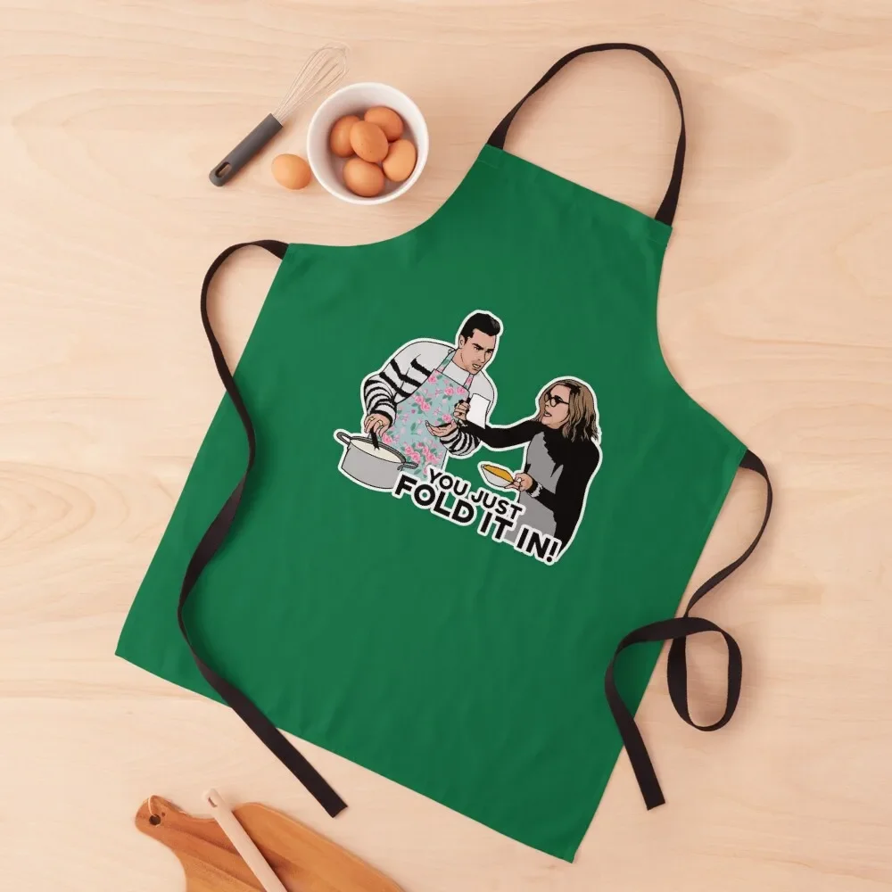 

You Just Fold It In Fold In The Cheese Logo Cheap Tee Logo Love Aldult Love Apron Home Cleaning kindergarten teacher Apron