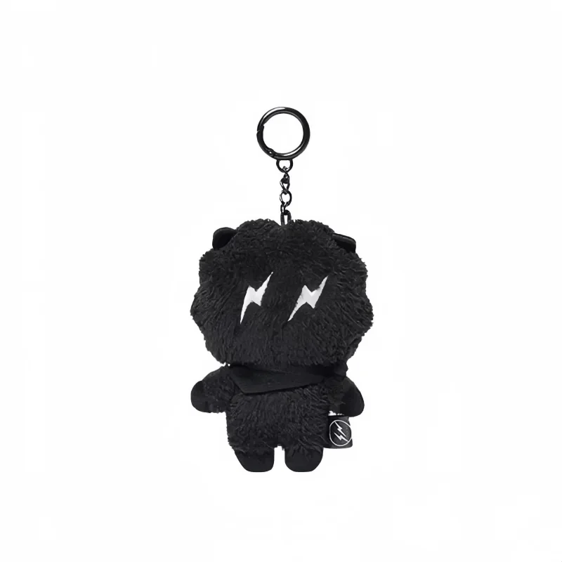 11 سنتيمتر BT21 جديد الظلام البرق سلسلة أفخم دمية Kawaii تاتا شيمي صغيرة أفخم ملء دمية حقيبة قلادة هدية الكريسماس #5