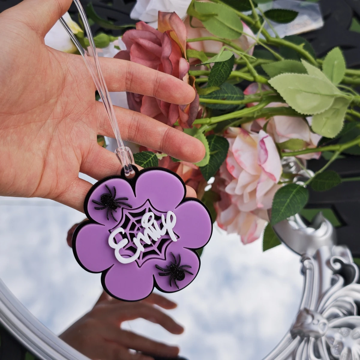 Customized Acrylic Hanging Decorations Custom Text Acrylic Accessories Halloween Gifts Horror Gifts Commemorative Gifts