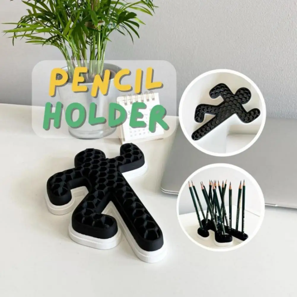 

Crime Scene Pen Holder Home Office School Classroom Desk Pencil Organizer 3D Printed Stationery Container Desktop Ornament