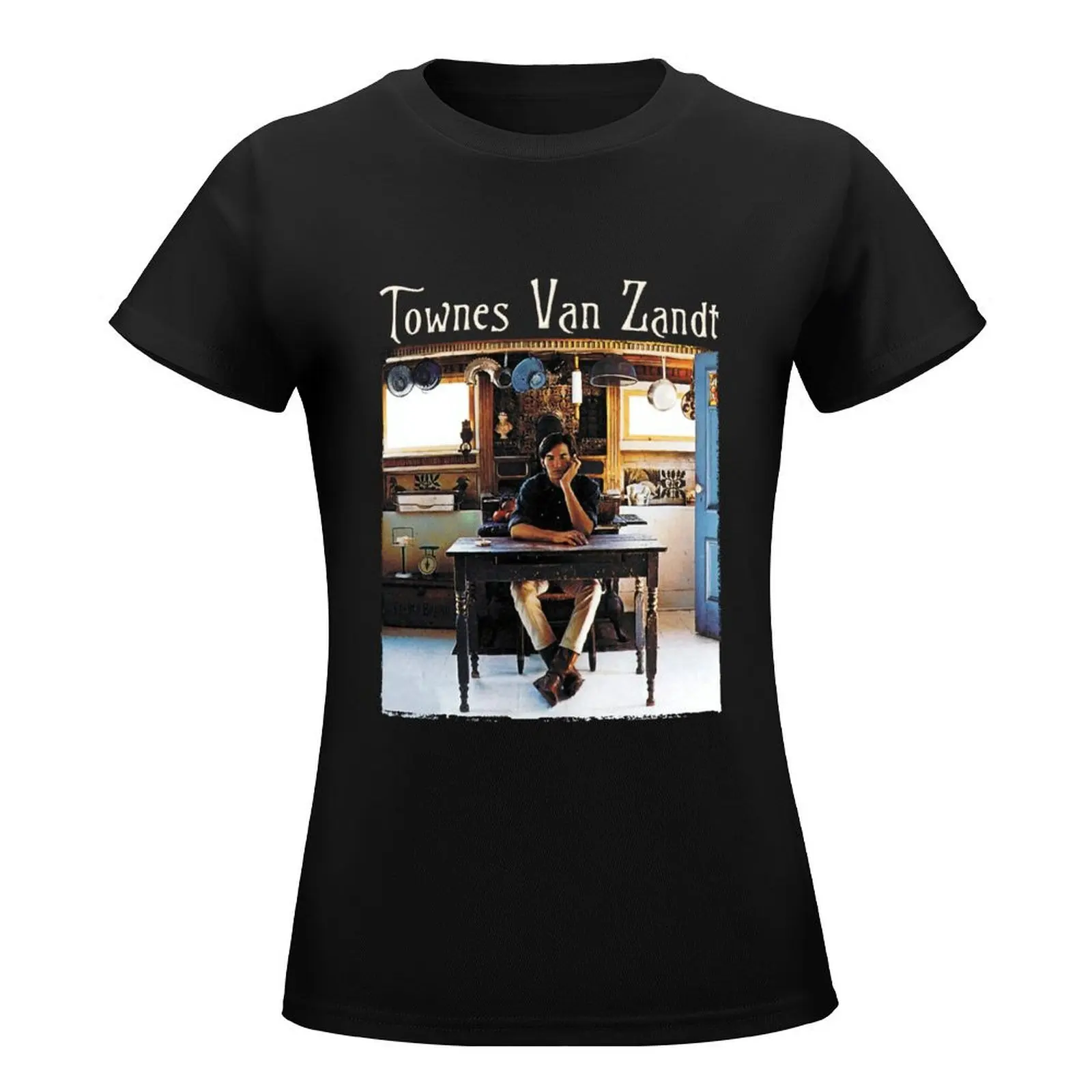 Townes Van Zandt Essential T-Shirt animal prinfor summer clothes tops customs design your own workout t shirts for Women