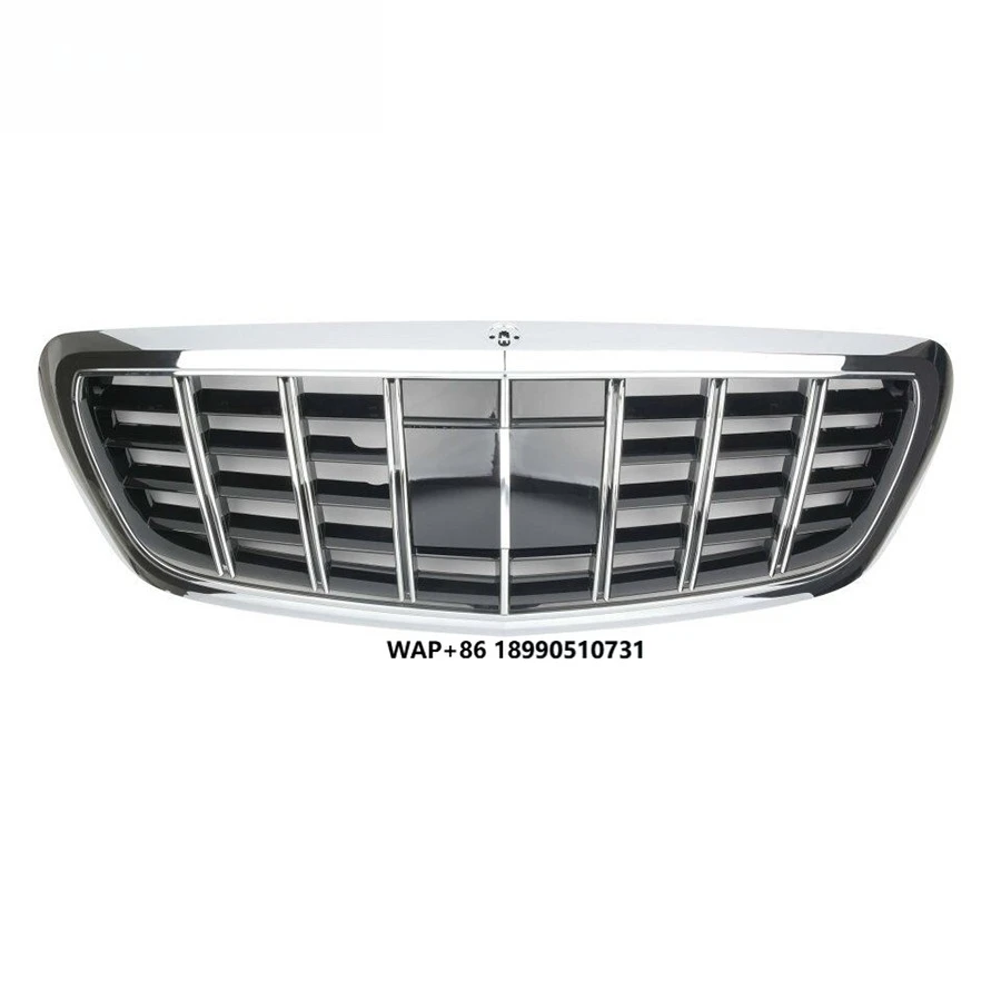 

S Class W222 S63 S65 B Style Front Grille for W222 S63 S450 S500 S560 S600 Car Center Grille