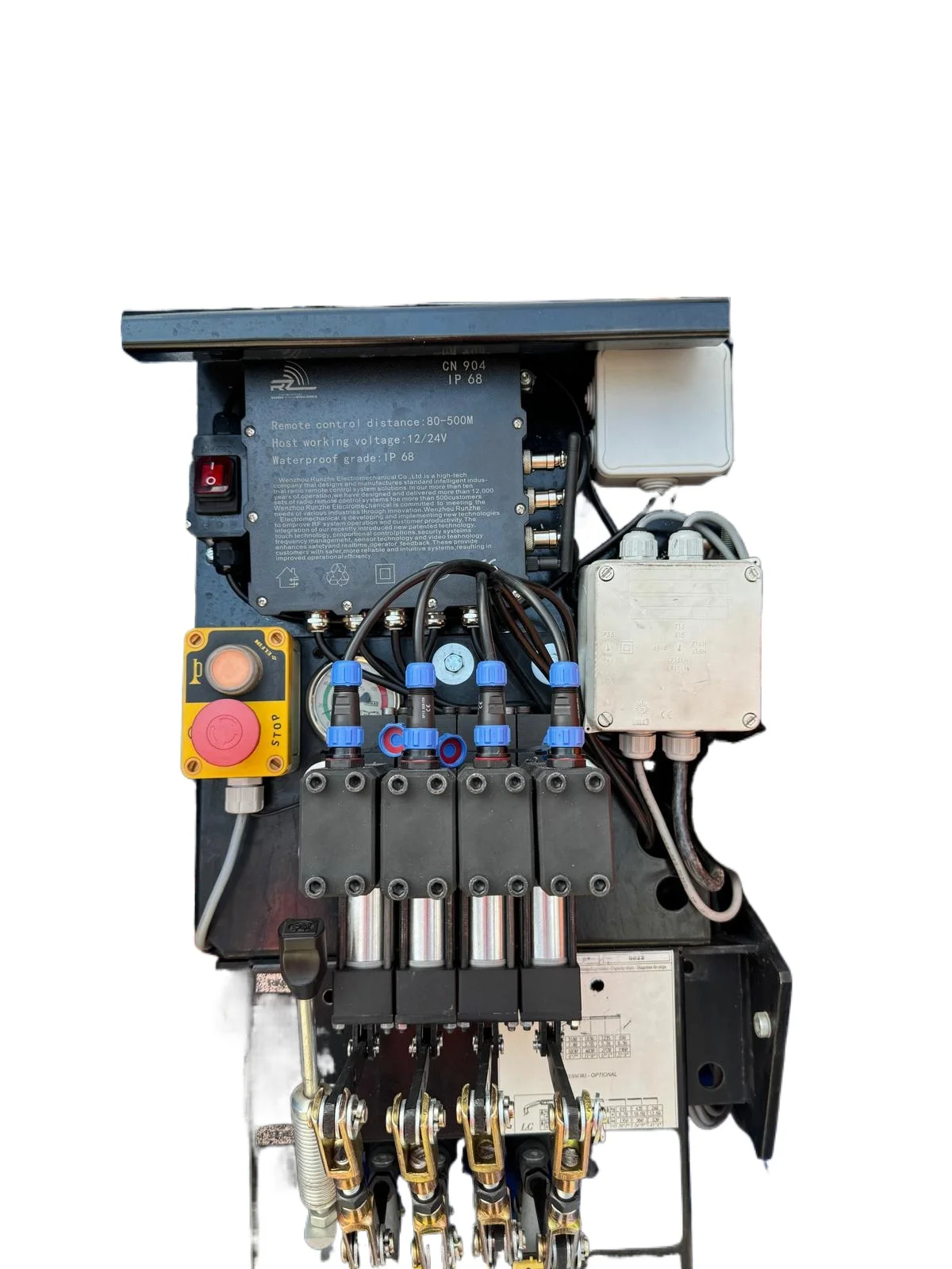 

Factory price One-button control of truck crane, convenient wireless remote control/6 functions/12V, 24V/waterproof/