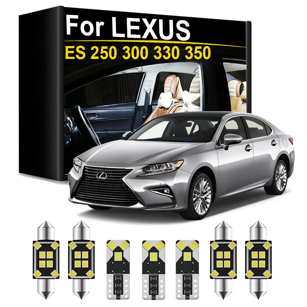 

Комплект светодиодных ламп для салона LEXUS ES 250 300 330 350 300h 1989-2018 годов выпуска