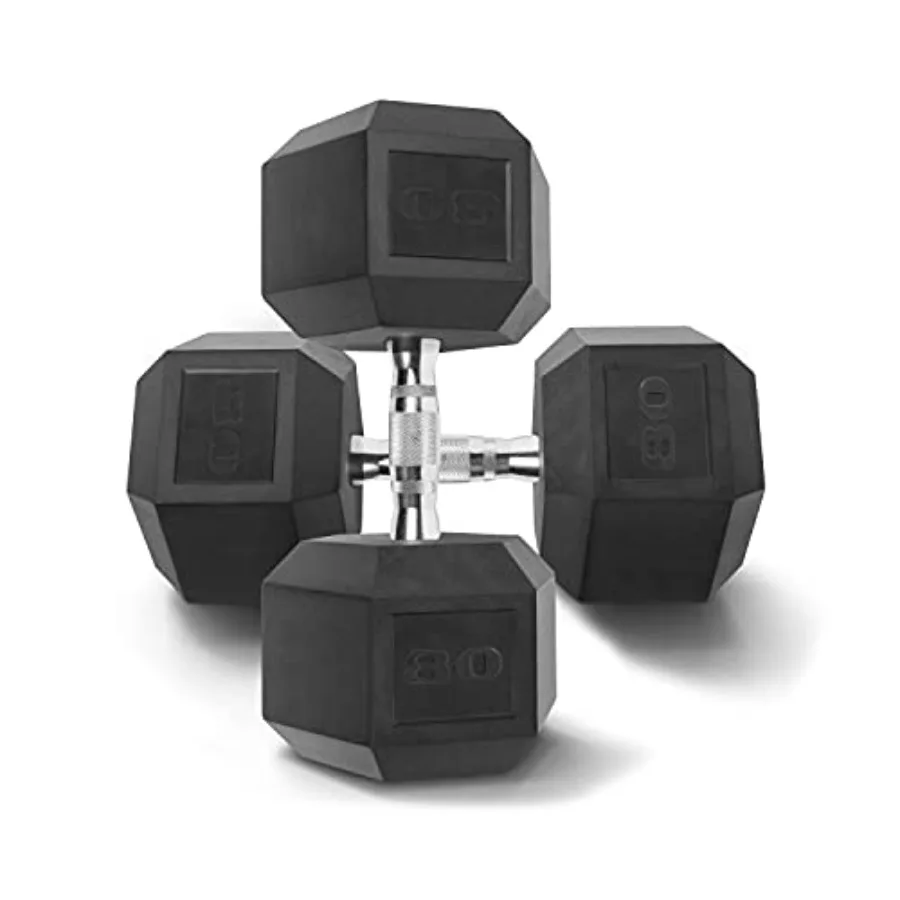 

Гантели с резиновым покрытием из цельной стали и чугуна, черные, пара, для тонизирования мышц и тренировки всего тела, для домашнего спортзала, с защитой от скольжения