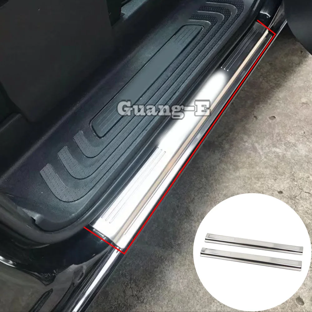 For Mercedes Benz Vito W447 2016 2017 2018 2019 2020 2021 2022 Stick Cover Pedal Door Sill Scuff Plate Frame External Threshold