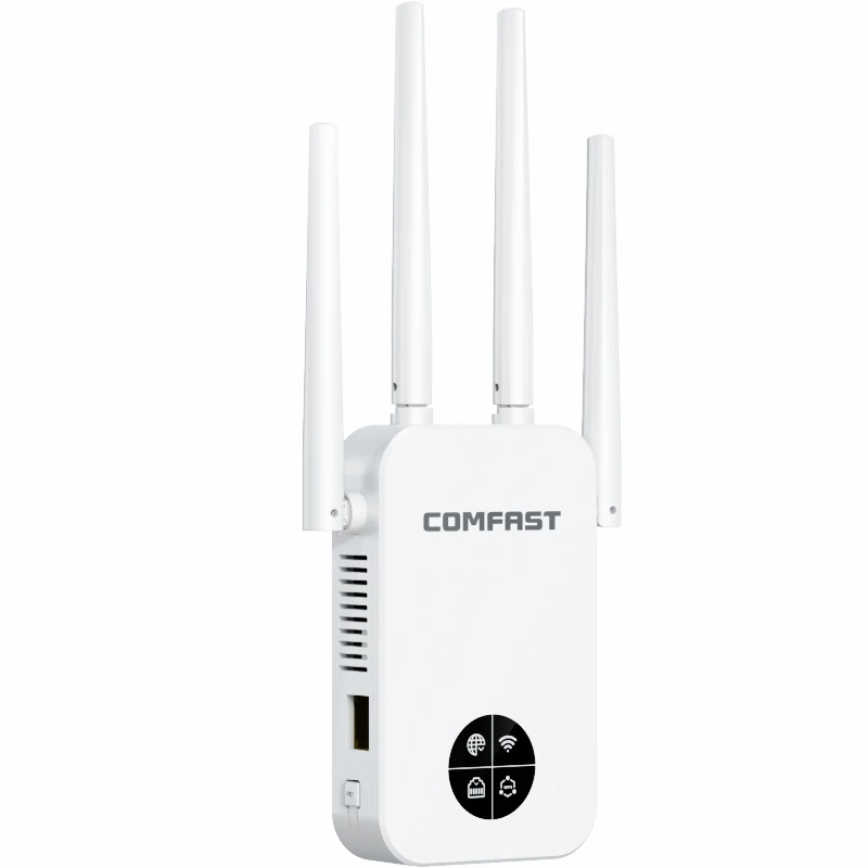 Imagem -06 - Amplificador Extensor Repetidor Wifi Amplificador Wlan de Longo Alcance Antena Original 5g Ac1200 1200mbps