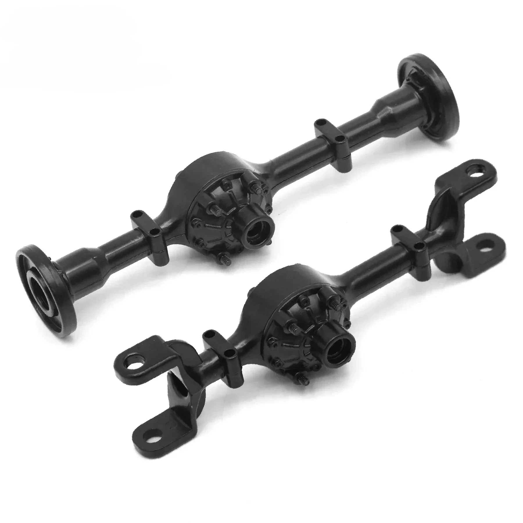 Eixo traseiro dianteiro de metal e kit de eixo de transmissão 1/16 rc carro atualização peças acessórios para wpl c14 c24 c34 c44 c54 b14 b24