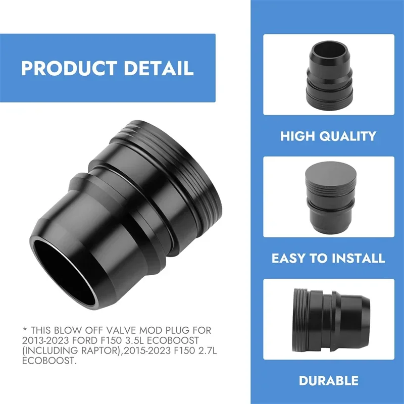 Tappo valvola di scarico Spina mod VTA per auto compatibile per il sistema di alimentazione F150 Raptor/EcoBoost 2.7L 3.5L 2013-2023