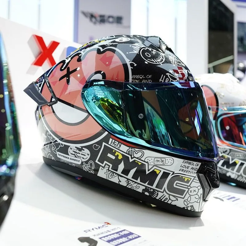 

Flip Up Helmet Dual Lens DOT & ECE Certified - Lightweight ABS Motorcycle Helmet with Anti-Glare Sun Visor for Motocross Racing