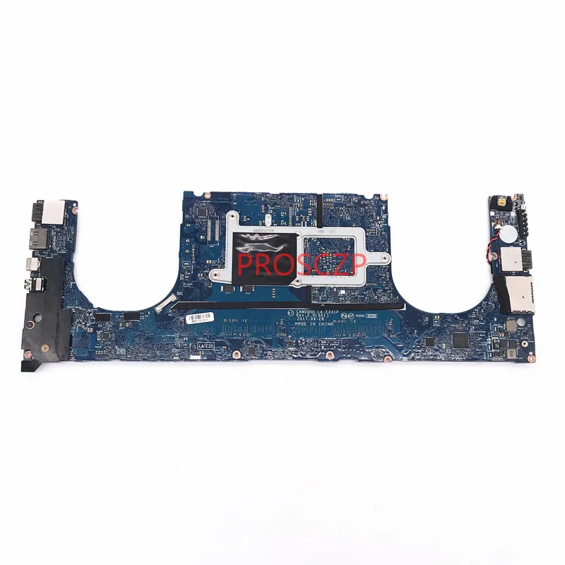 CN-0YH90J 0YH90J YH90J For DELL XPS 9560 Laptop Motherboard With SR32Q I7-7700HQ CPU N17P-G0-A1 GTX1050 4GB LA-E331P 100% Tested