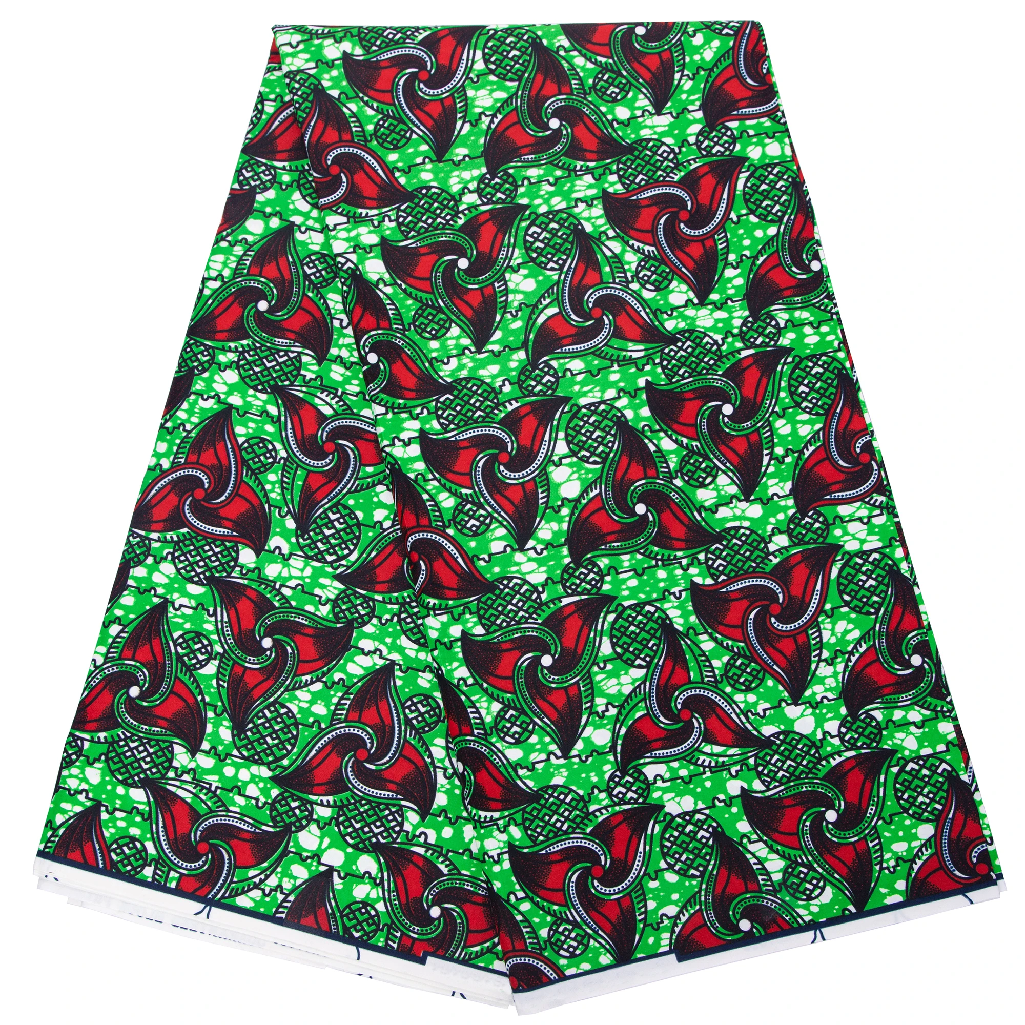 

African Fabric Ankara Fashion Floral Pattern Dress Sewing Fabric BintaRealWax High Quality 3/6 Yards/lot Fabric for Headtie