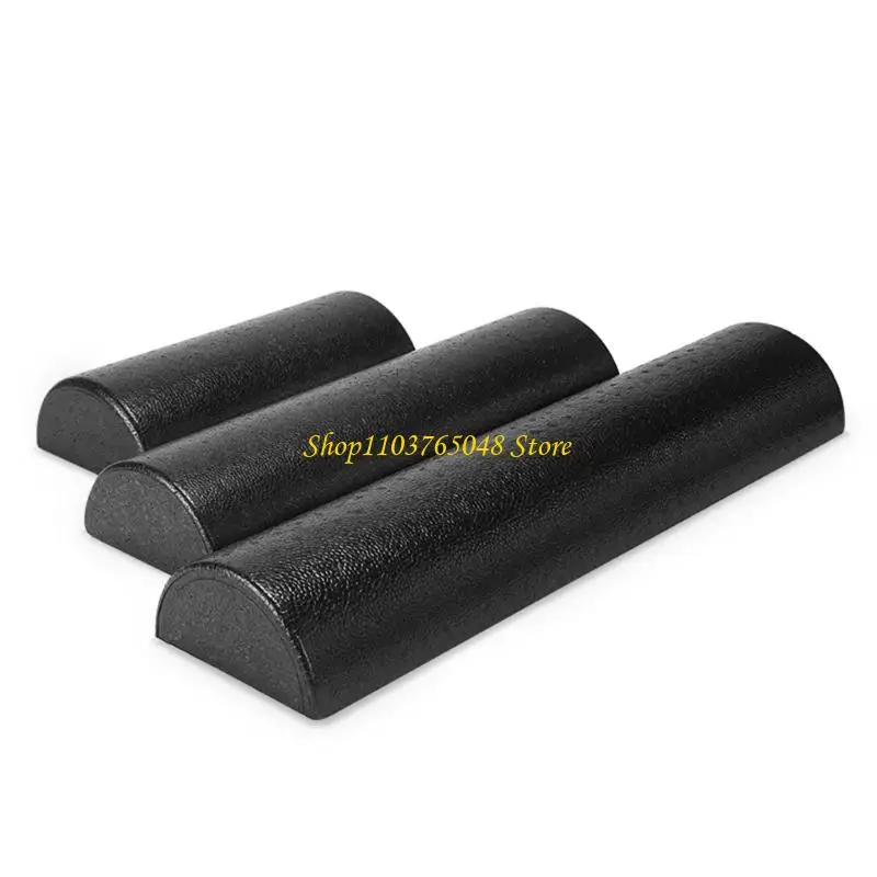 R53E Semicircle Roller Block Relax Muscles Pilates Foam Roller Muscle Massager Roller