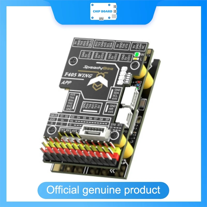 SpeedyBee F405 WING APP Fixed Wing FC, Advanced Flight Controller for RC Airplane Builds and Control Systems
