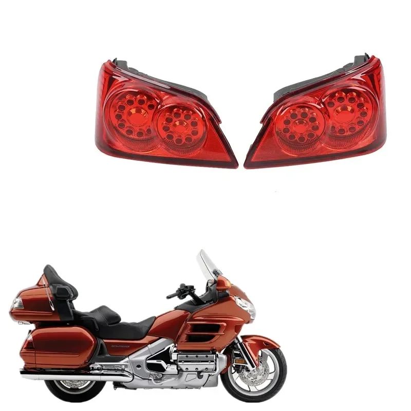 LED Tail Brake Turn Signals Luz, Peças Tronco, Acessórios para Honda Gold Wing GL1800 2006-2011 e 2007