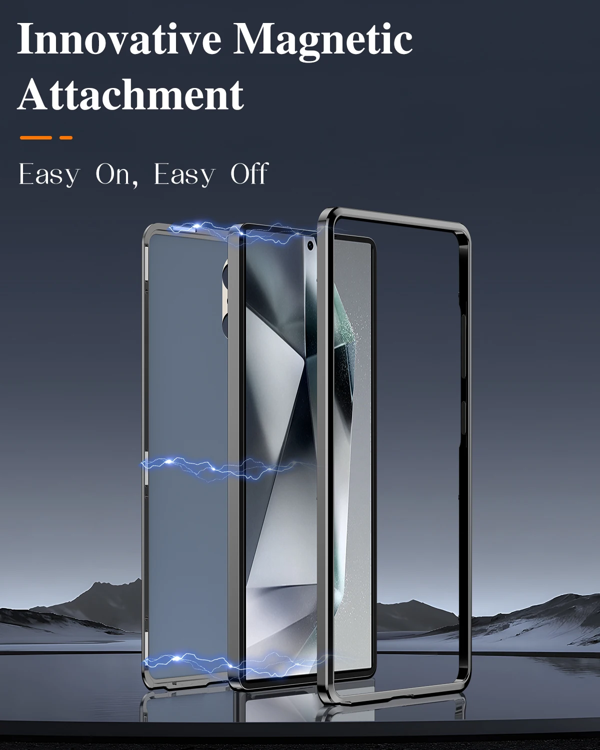 

2026Product 360 ° Rotary Bracket for Samsung S25 Ultra Case Metal Magnetic Anti-fall Protection Cover for Samsung S24 Ultra Case