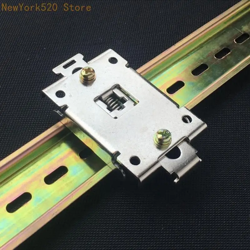 3 Pcs Single Phase SSR 35mm DIN Fixed Clip Clamp for w./ N84C
