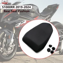 Motorcycle Black Rear Pillion Passenger Rear Seat Cushion For BMW S1000RR 2019-2024 M1000RR 2021-2024 2022 2023