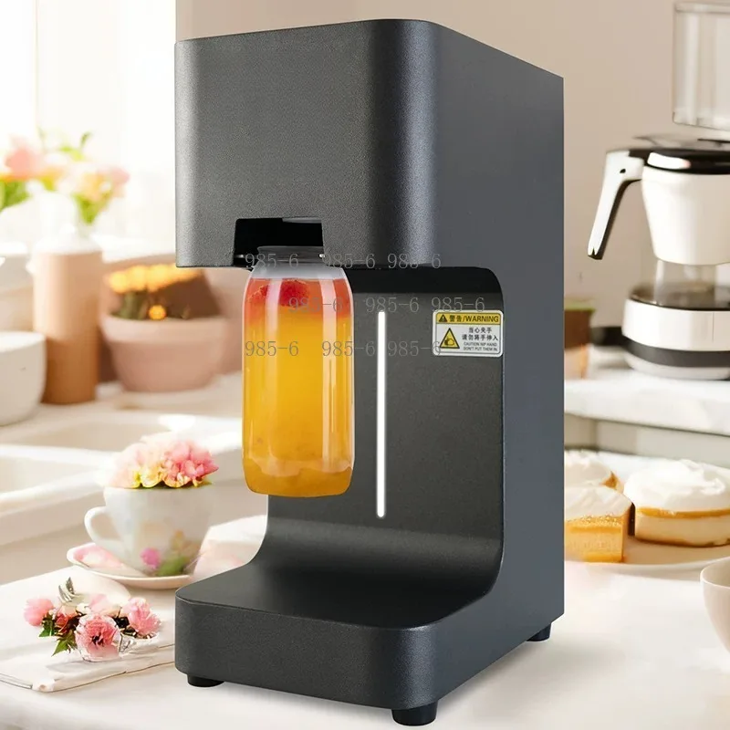 Commercial Automatic Beverage Can Sealer, Aluminium Tin Can Closing Machine for Milk Tea Shop Use
