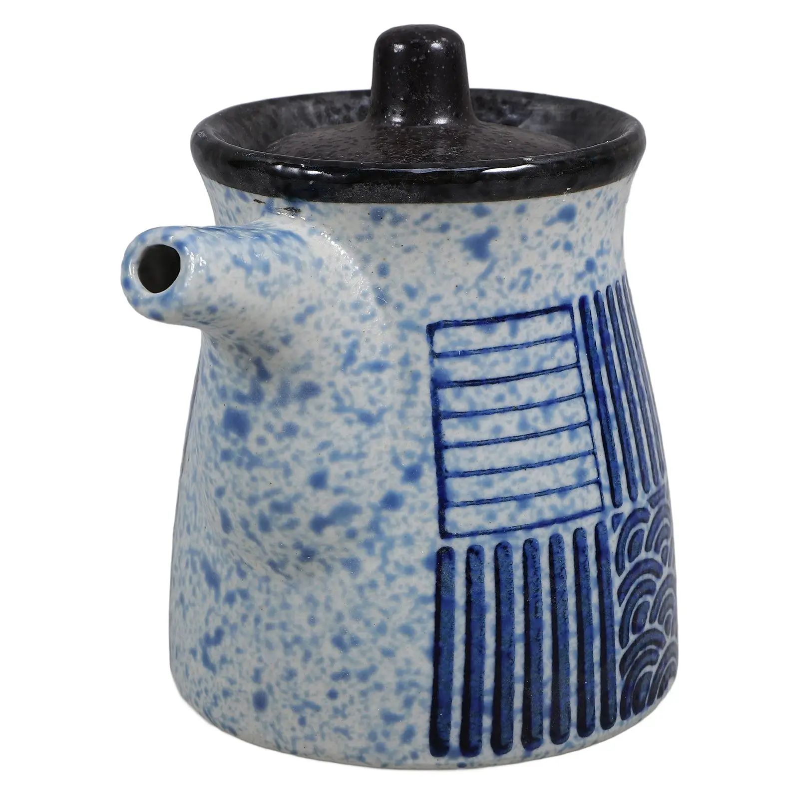 

Japanese Style Ceramic Oil Olive Dispenser Soy Sauce Pot Small Vinegar Pot Sauce Jar Oil Bottle Tableware Seasoning Bottle