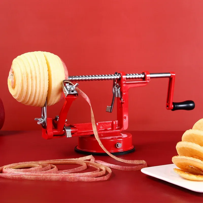 Household stainless steel peeler, three-in-one multi-functional apple peeler