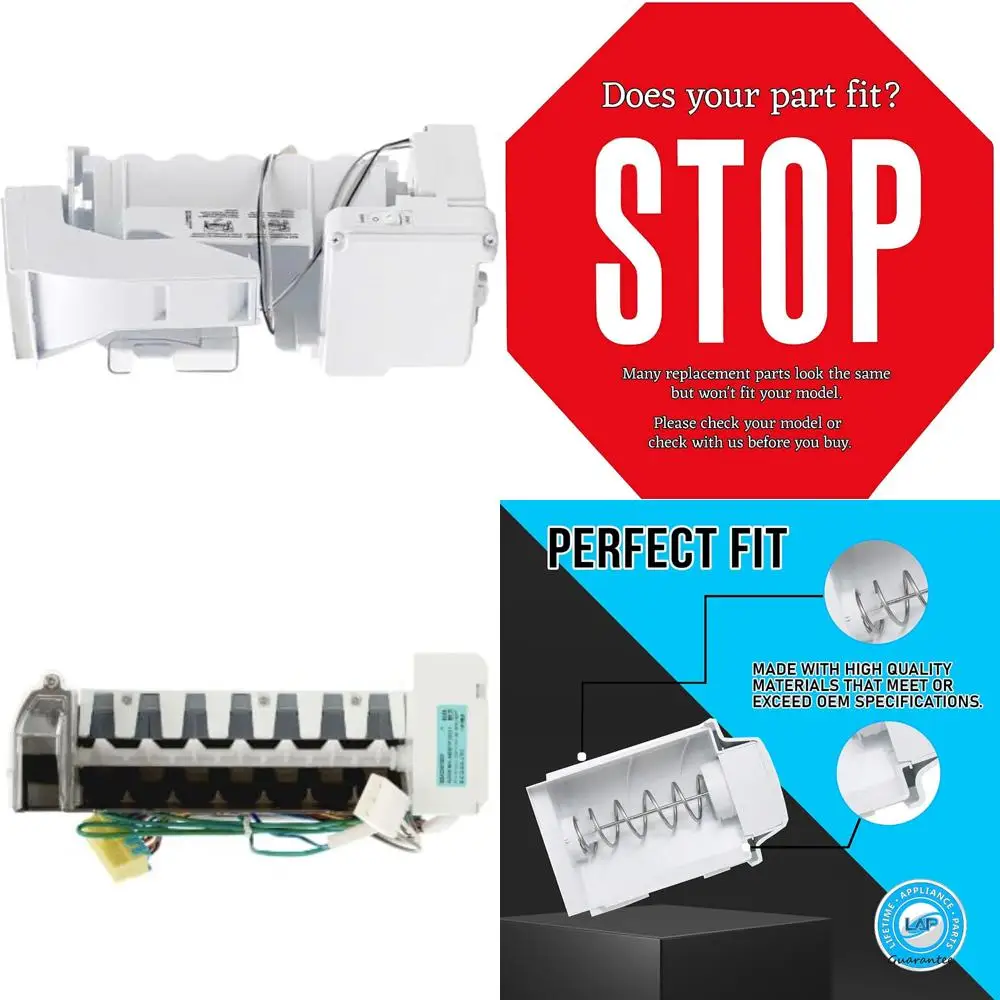 Refrigerator Ice Maker Assembly Kit Complete Replacement for Home Appliances with Long-Lasting Durability