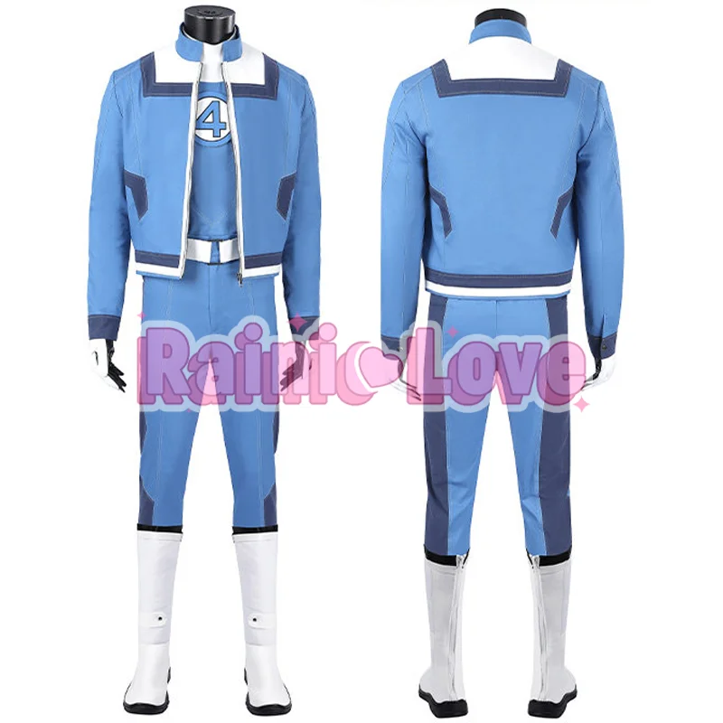 Movie Human Torch Cosplay Costume Jonathan Lowell Spencer Storm Johnny Storm Hi-Q Outfit For Hallowmas Party Adult