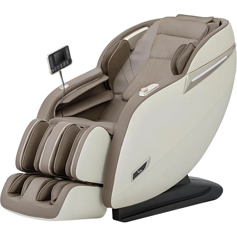 

MasaMAX 2024 Full Body Massage Chair,Zero Gravity Recliner with Yoga Stretch,SL Track,Airbags,Heating,Touch Screen,and Foot Mas