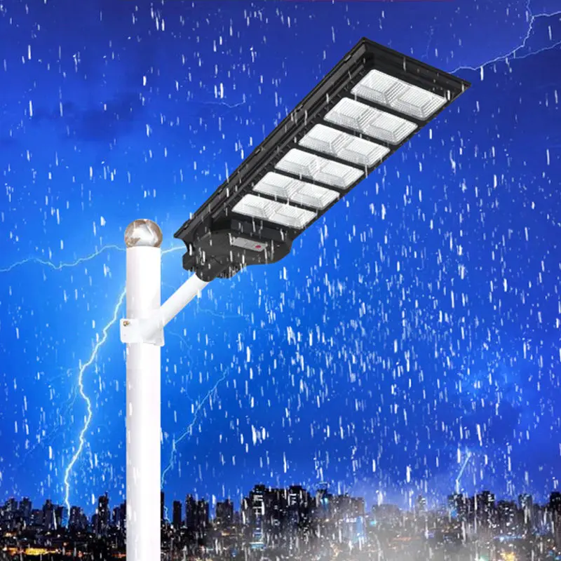 

Solar Street Lights 1200W Outdoor Sun Powered Street Lamp Waterproof Motion Sensor Security Lights for Garden Yard Parking Lot