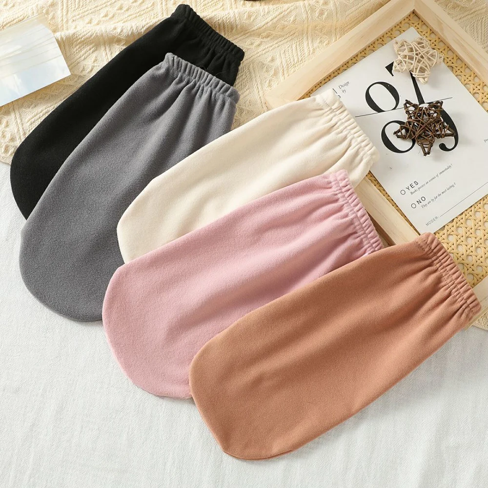 1 Pair Warm Loose Fleece Socks Comfortable Velvet Floor Socks Winter Women Men Solid Color Sleep Socks Home Snow Socks 2024 image 2