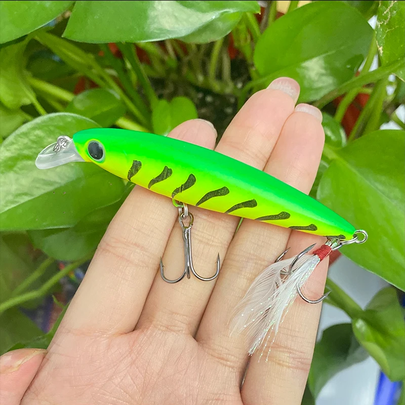 80mm 7g flutuante minnow para superfície de pesca wobblers jerkbait carpa pique isca dura isca artificial topwater minnow 9216