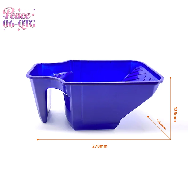 

New 4-inch Handheld Paint Cup With Roller Holder - Durable PP Material, Large Capacity, Convenient For Brushes And Rollers