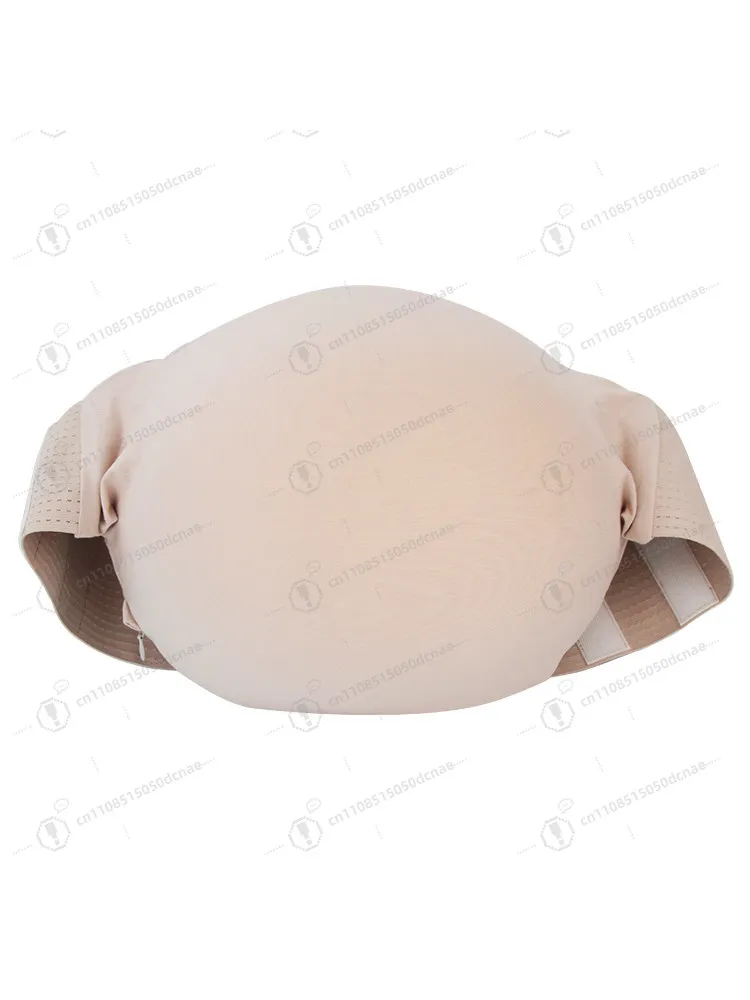 

Lightweight Cotton Fake Pregnant Belly, Realistic Cloth Fake Pregnancy Tummy Prop for Maternity Wear Fitting