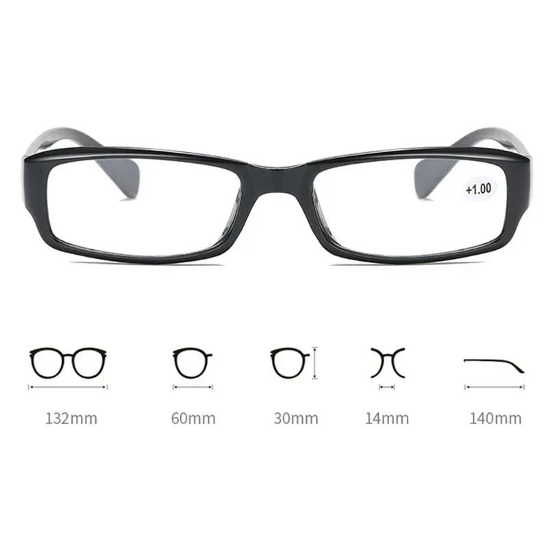 Reading Glasses Women Classic Resin Mens High-definition Presbyopic Glasses Diopter+1.00 1.5 2.0 2.5 3.0 3.5 4.0 Gafas 노안 돋보기
