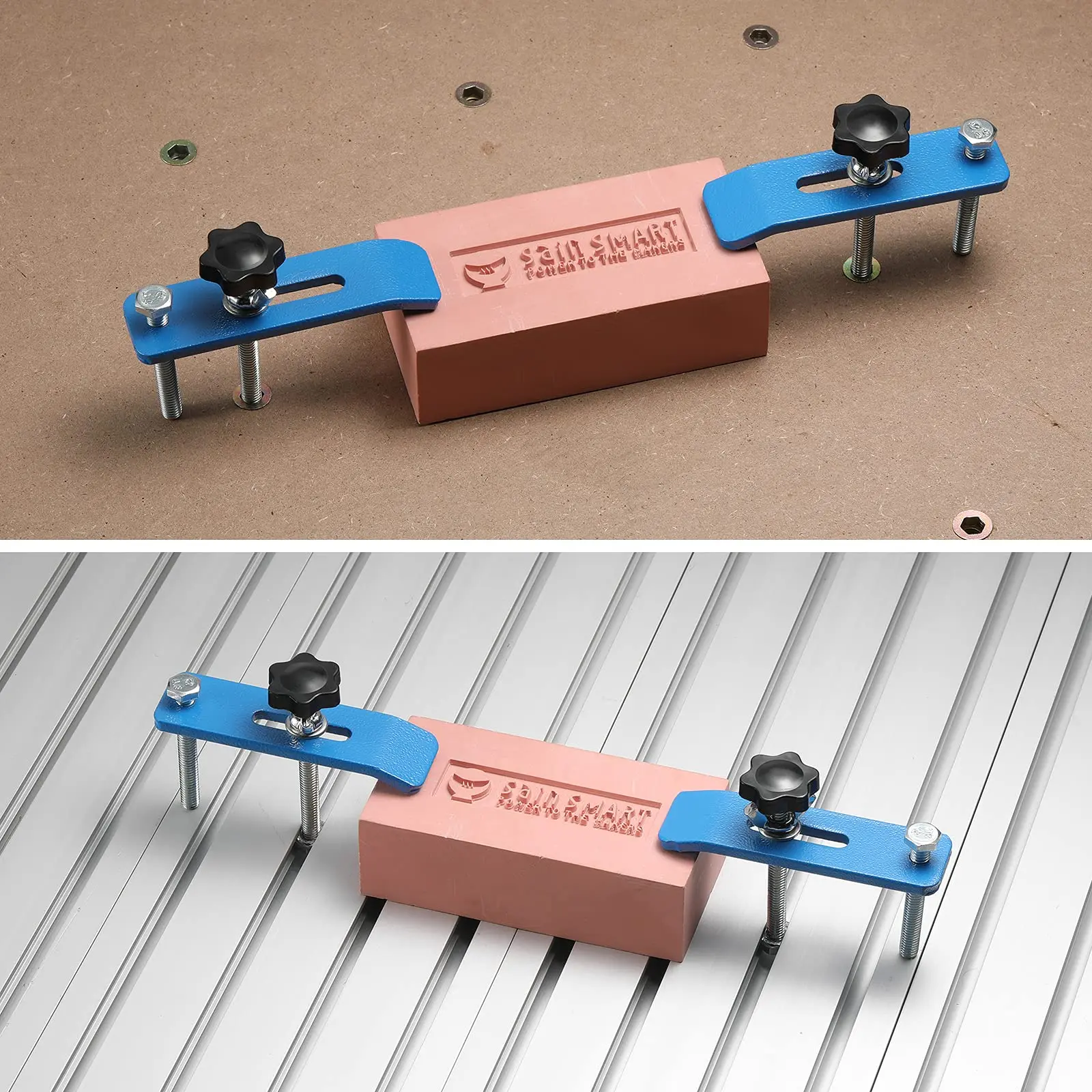 Imagem -03 - Genmitsu-segure o Kit Clamp Roteador Cnc Compatível com Máquina Router Cnc Spoilboard de Extensão Proverxl 4030 e 3040 Pcs