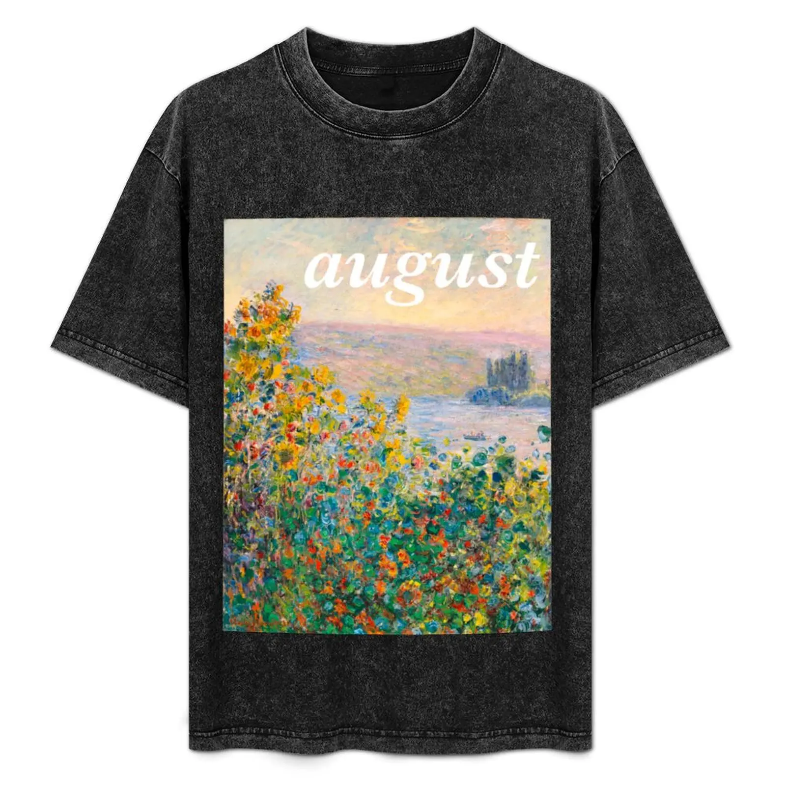 August Tayor Swift Monet T-Shirt Blouse for a boy men t shirt