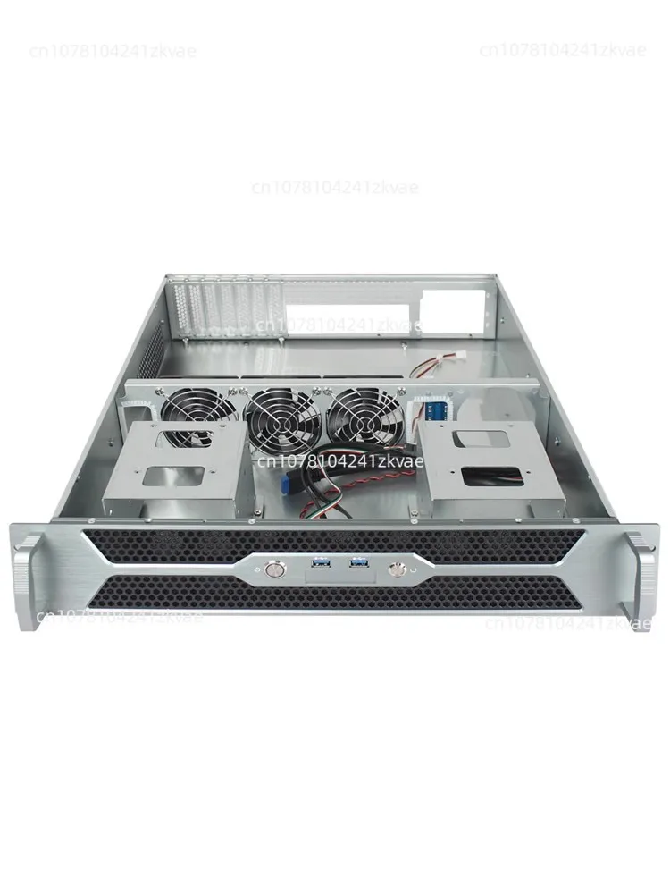 2U short body case with full hight PCIE *3 ITX MB support rack 2U chassis