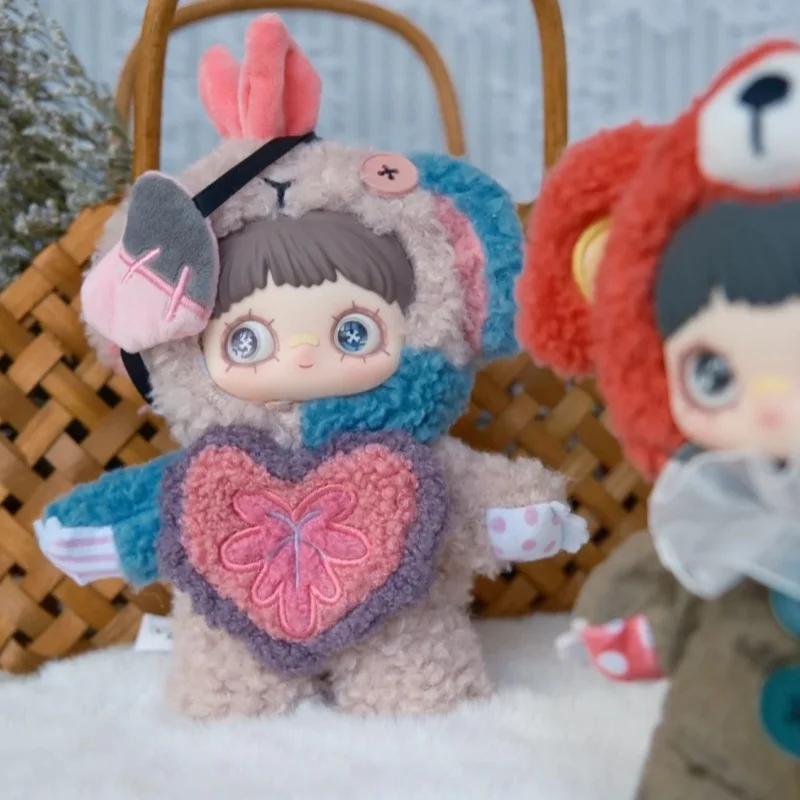 Asli Maymei V4 Kotak Buta Symbiote Seri Neverland Kwaii Boneka Mewah Dekorasi Kamar Ornamen Ransel Liontin Mainan Trendi Hadiah Anak Perempuan