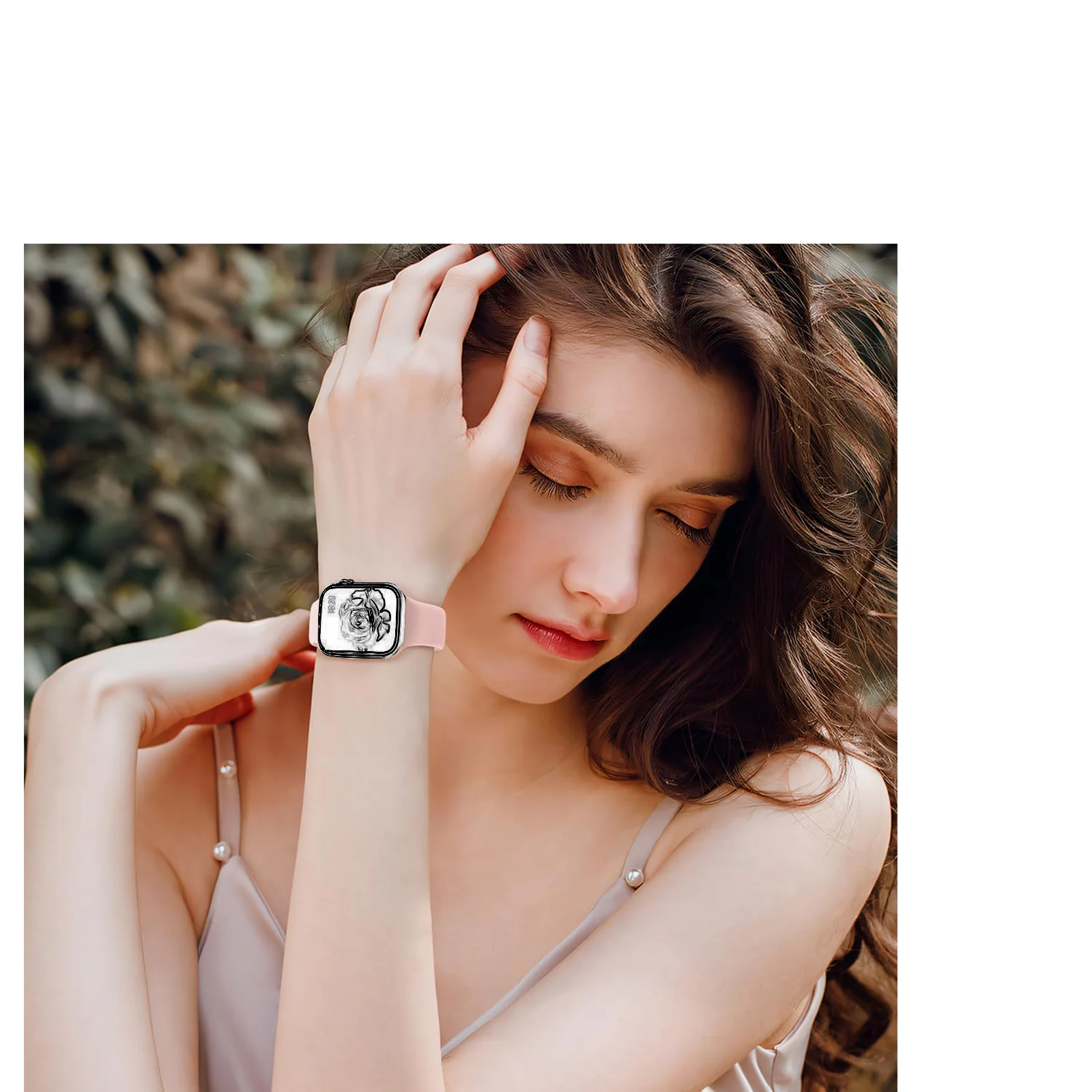 1 パックスポーツシリコンストラップ Apple Watch シリーズ 10/9/8/7/6/SE/SE2/Ultra 2 - 38mm 40mm 41mm42mm 44mm 45mm 46mm 49mm、通気性