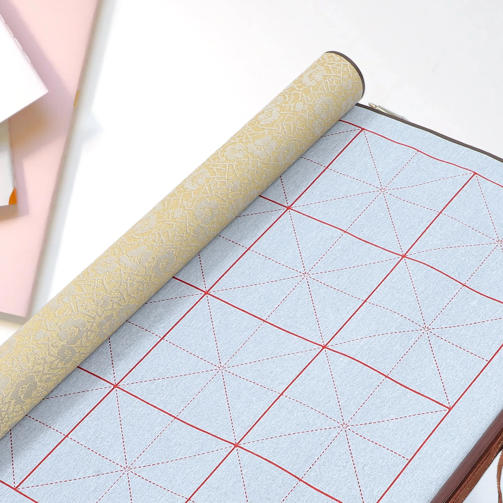 

Water Writing Calligraphy Practicing Scroll Non woven Fabric Home Supply Art Wall Stable Long Water Writing Cloth Service
