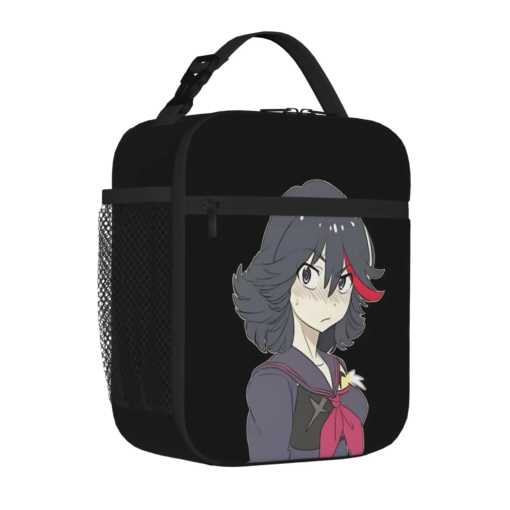 1 Piece Portable Lunch Container teen fighters Zipper Closure Durable Pocket Kill la Kill For Lunch Box Bag