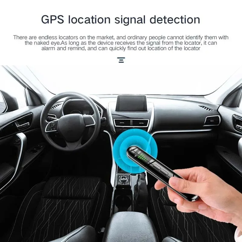 เครื่องตรวจจับ GPS ป้องกันการติดตาม T88 เครื่องตรวจจับกล้องวงจรปิดแบบซ่อนตัว เครื่องสแกนอินฟราเรดเลเซอร์ เครื่องตรวจจับสัญญาณไร้สาย