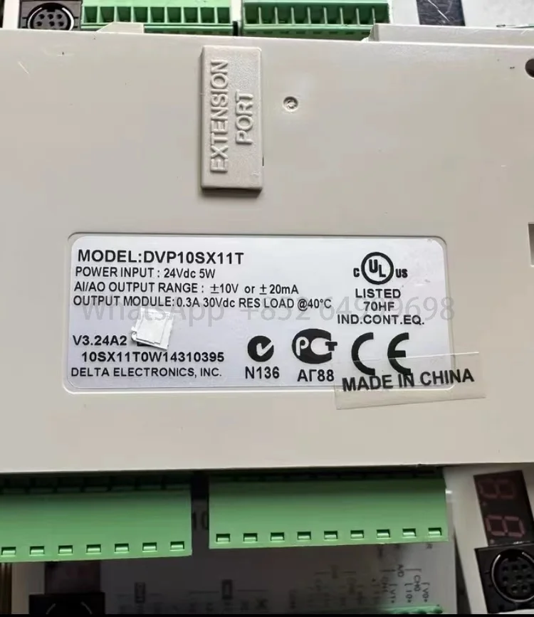 

Used DVP-10SX Delta PLC DVP-10SX11T